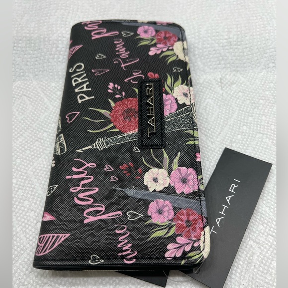 TAHARI PARIS BIFOLD WALLET - Picture 1 of 8